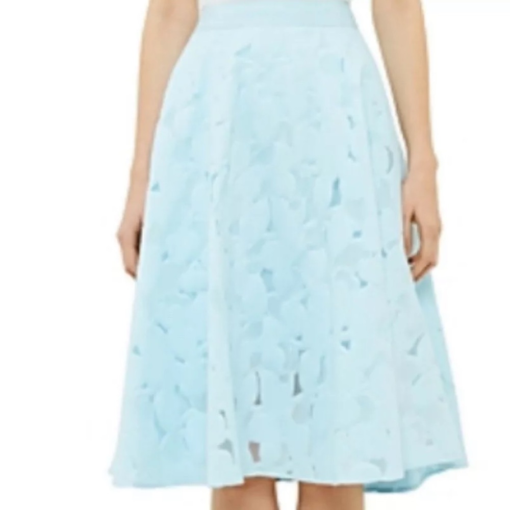 Ted Baker - Beautiful Light Blue Floral Skirt